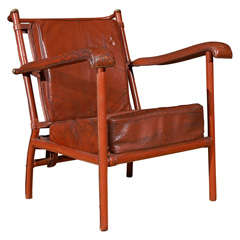 Jacques Adnet Lounge Chair 1