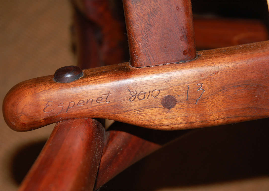 Late 20th Century Arthur Espenet Carpenter 'Wishbone' Armchair For Sale