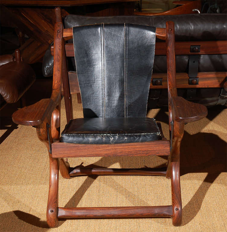 Pair of Don Shoemaker 'Sling' Folding Chairs