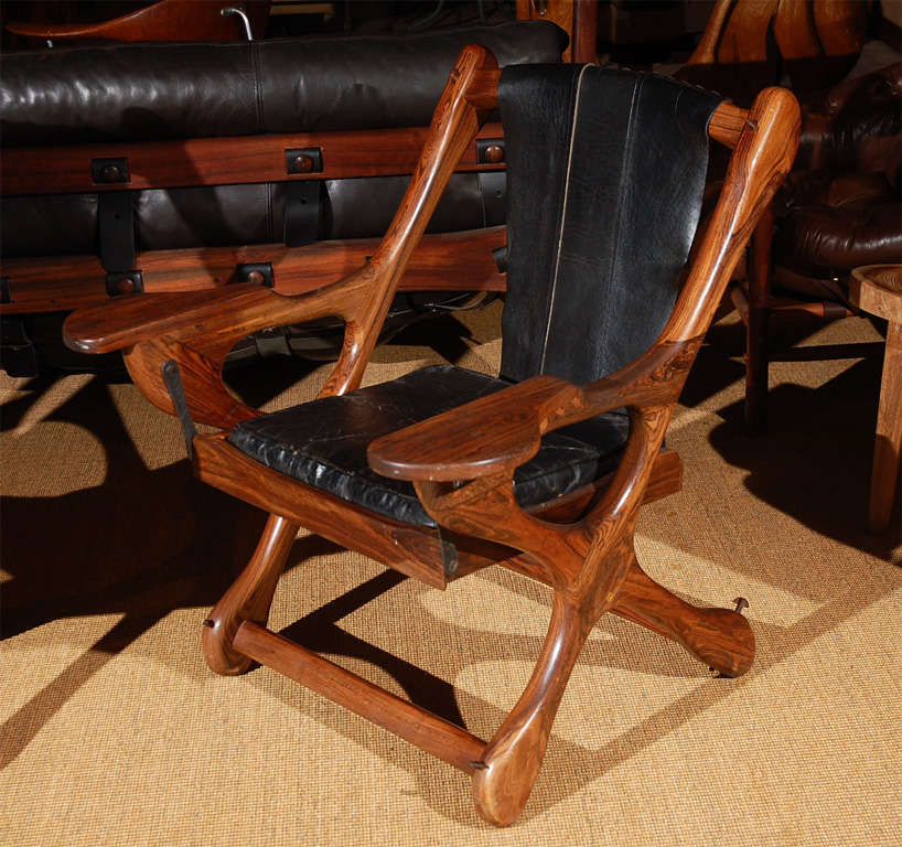 Pair of Don Shoemaker 'Sling' Folding Chair In Good Condition In Los Angeles, CA