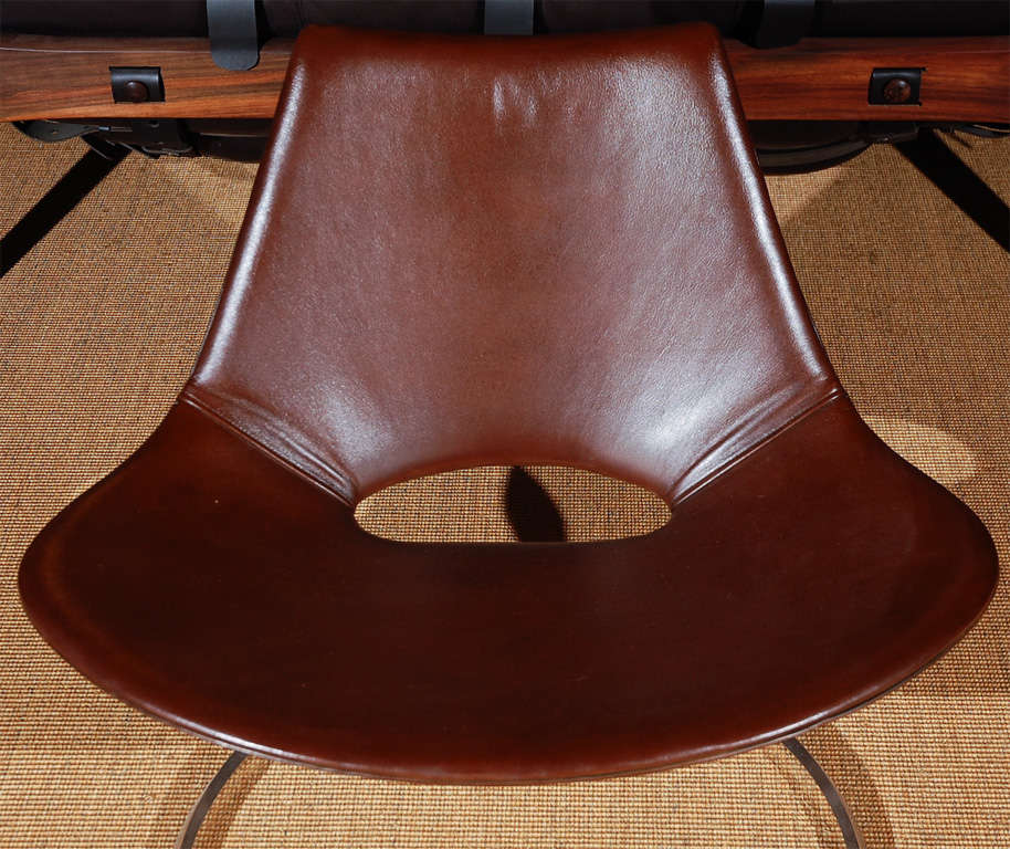 Danish Fabricius & Kastholm 'Scimitar' Chairs For Sale