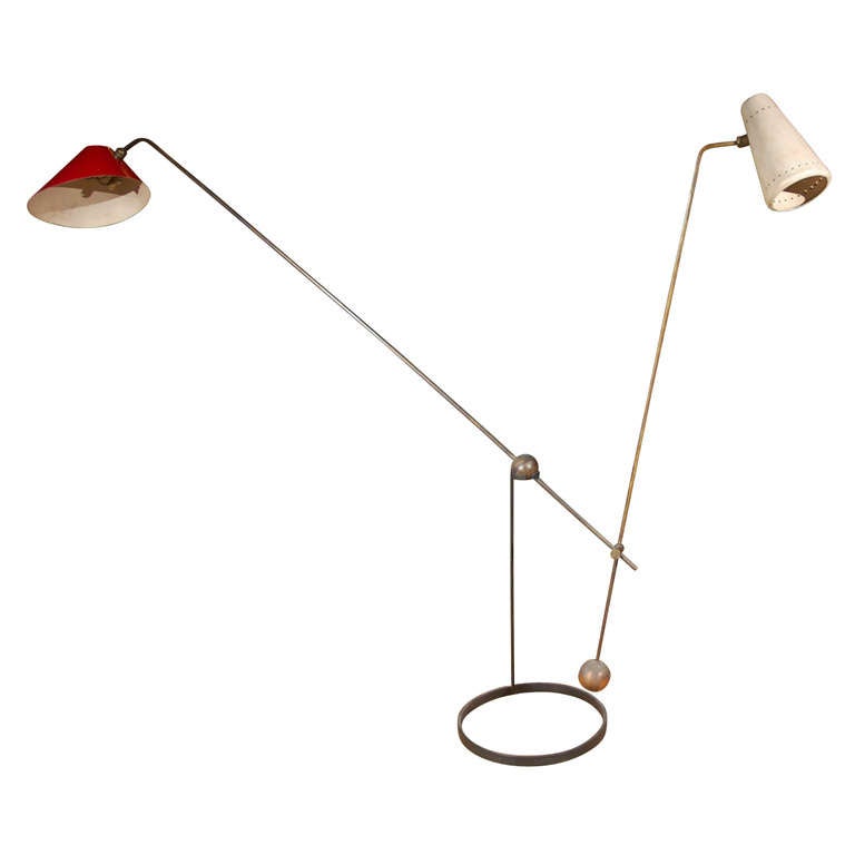 Pierre Guariche Equilibrium Floor Lamp