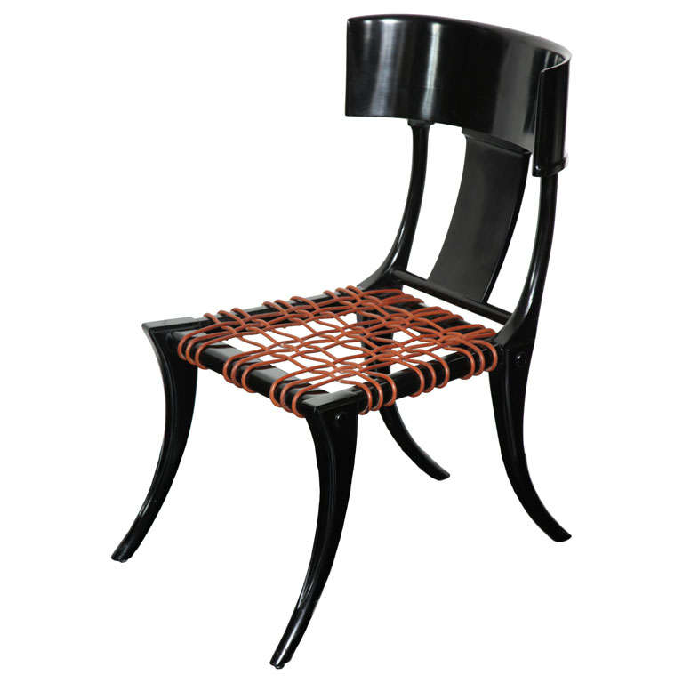 Klismos Inspired Side Chair For Sale