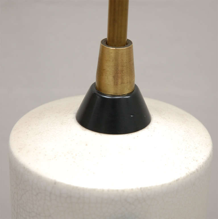 tahari ceramic dot lamp