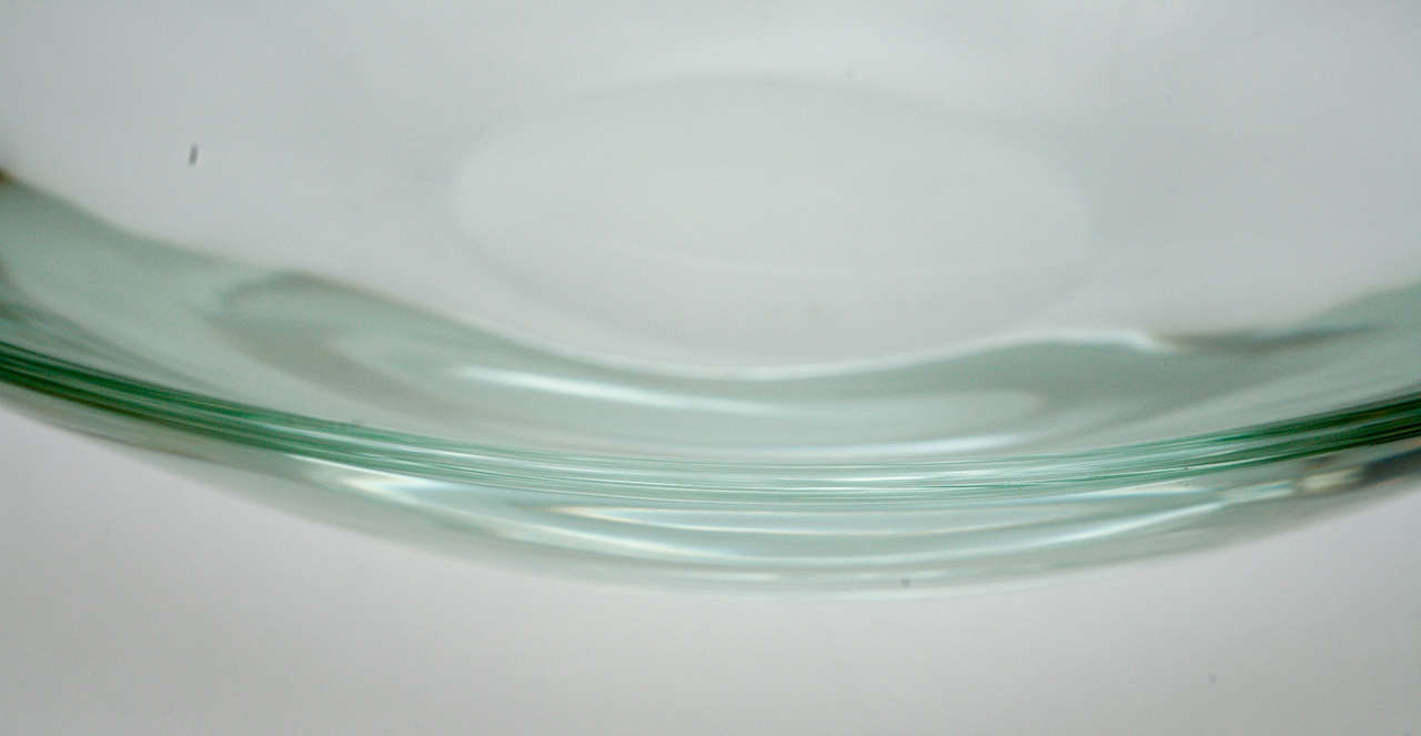 oval glass dish