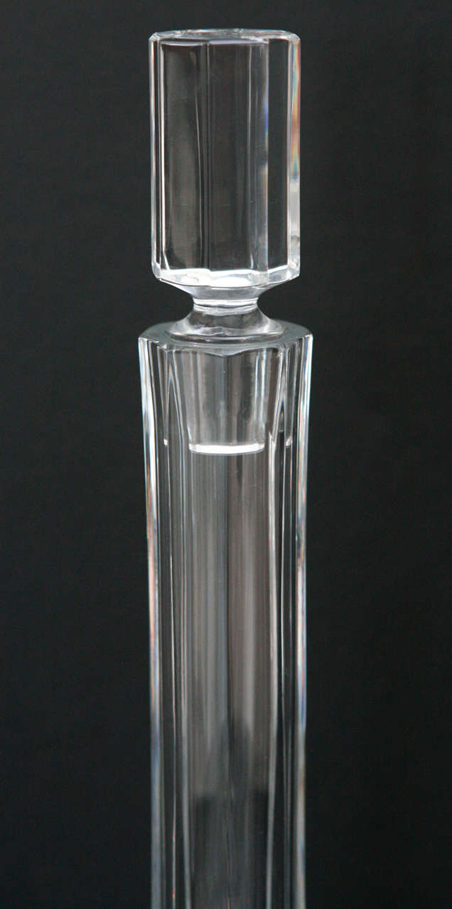 36 Pieces "Narcisse" Crystal Stemware with Decanter by Baccarat at