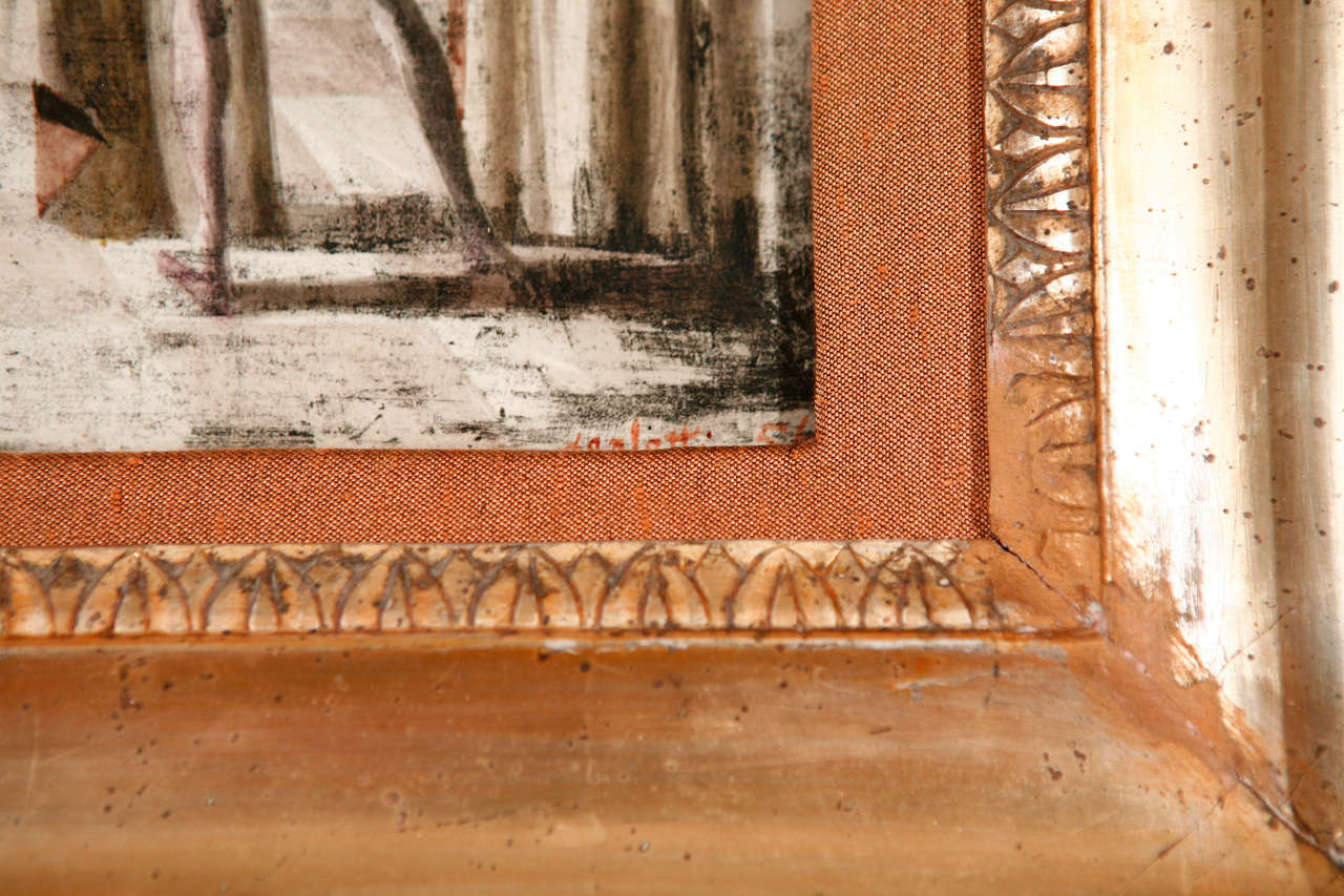 Pair of Surrealist Paintings by Giorgio Perfetti at 1stDibs