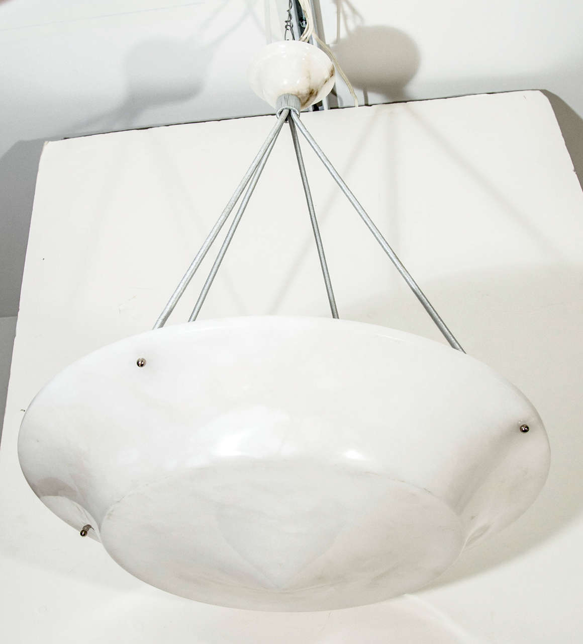 An Alabaster Light Fixture