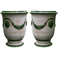 White Washed Terracotta Planters 5