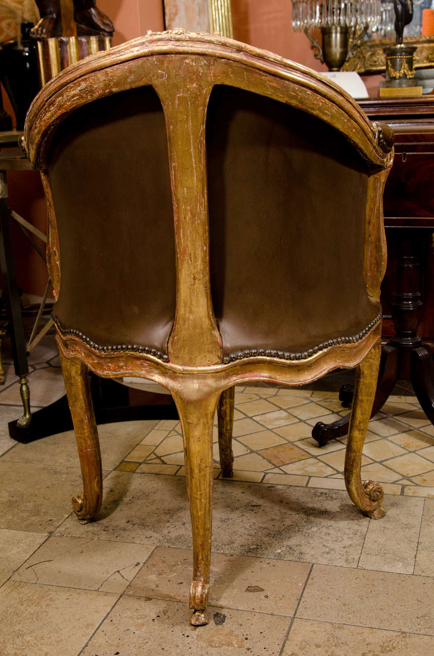 18th Century and Earlier A Fine Louis XV Fauteuil de Bureau