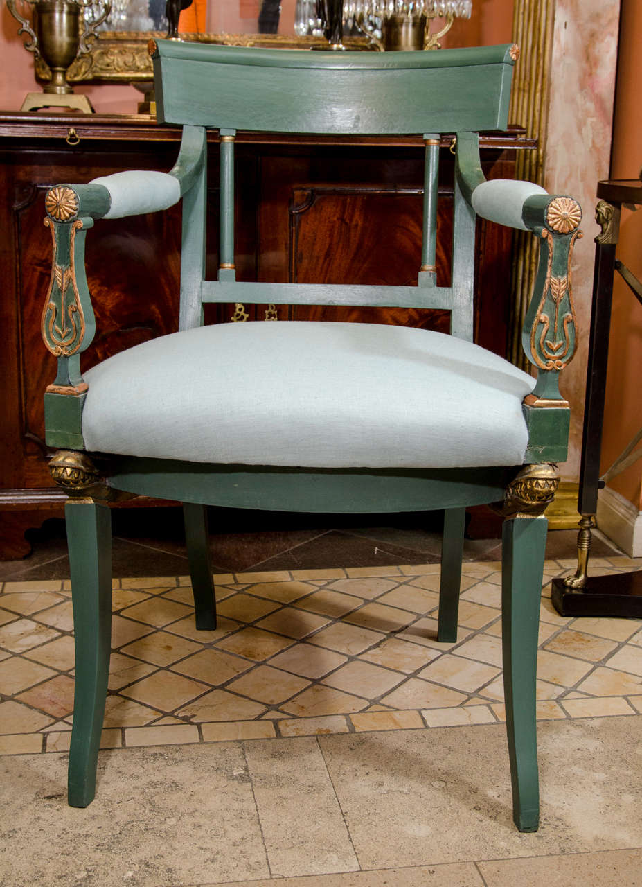 Set of 12 Empire Dining Chairs at 1stdibs