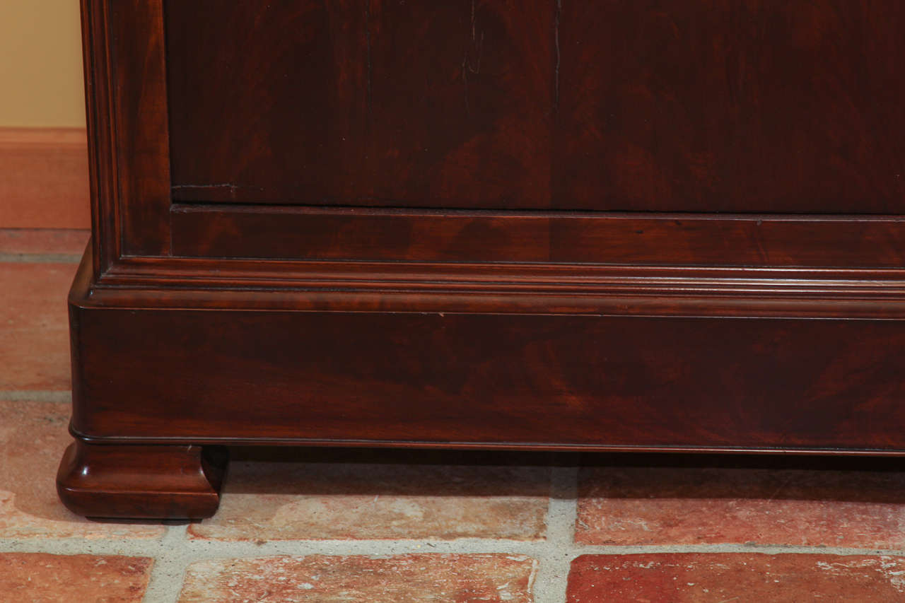 French Louis Philippe Mahogany Buffet For Sale