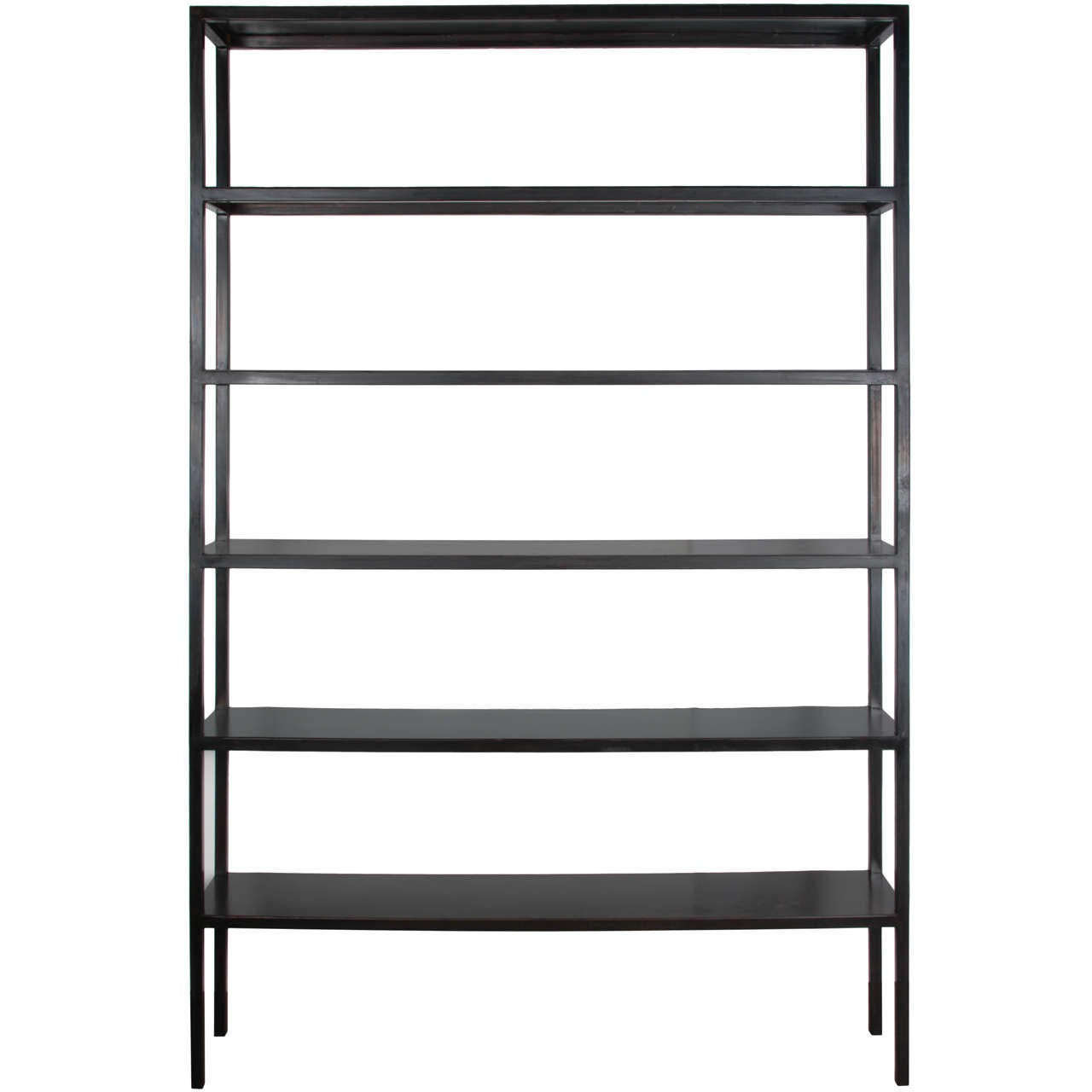 Custom Steel Bookcase For Sale at 1stDibs custom metal bookcase