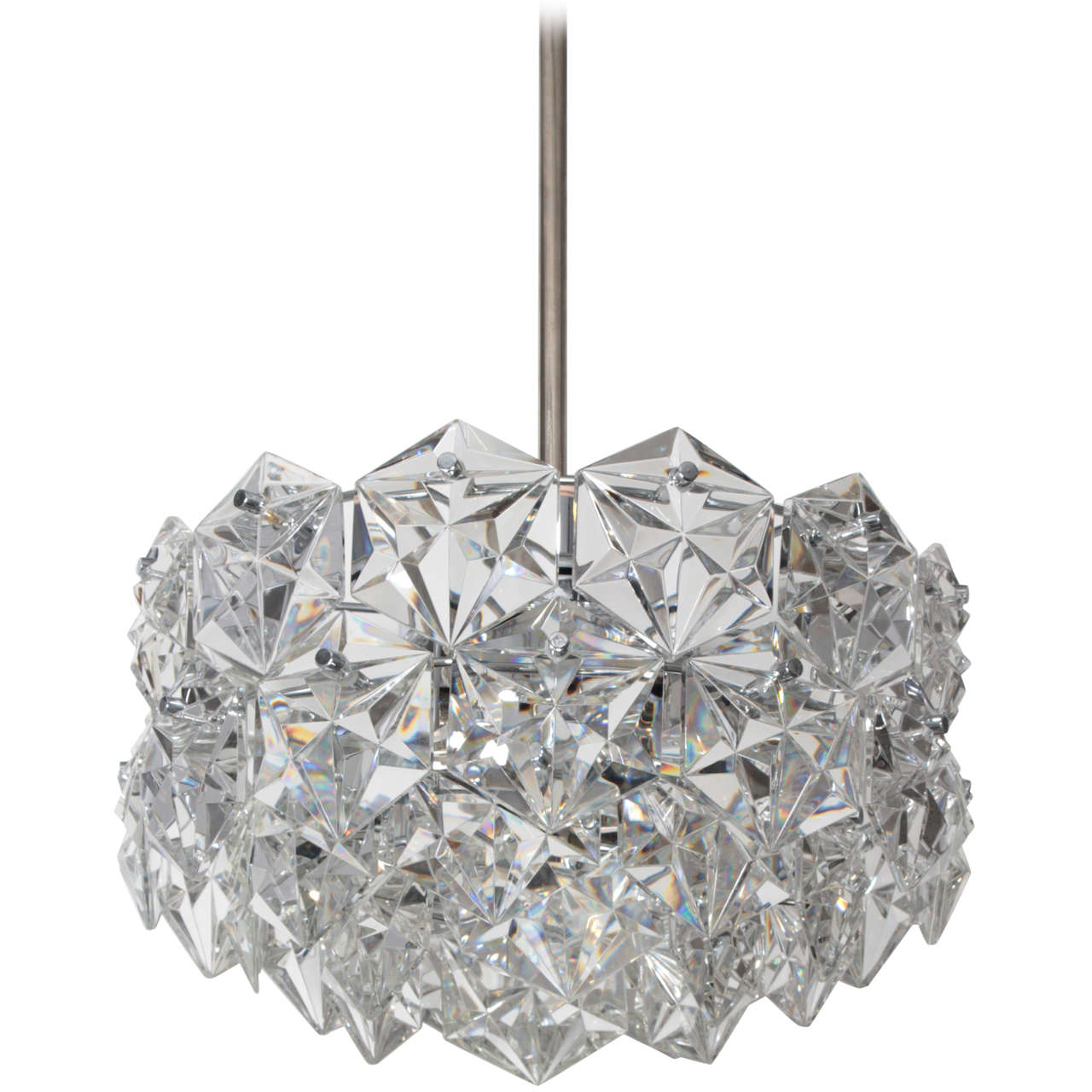 14" Diameter Kinkeldey 3 Tier Crystal Chandelier