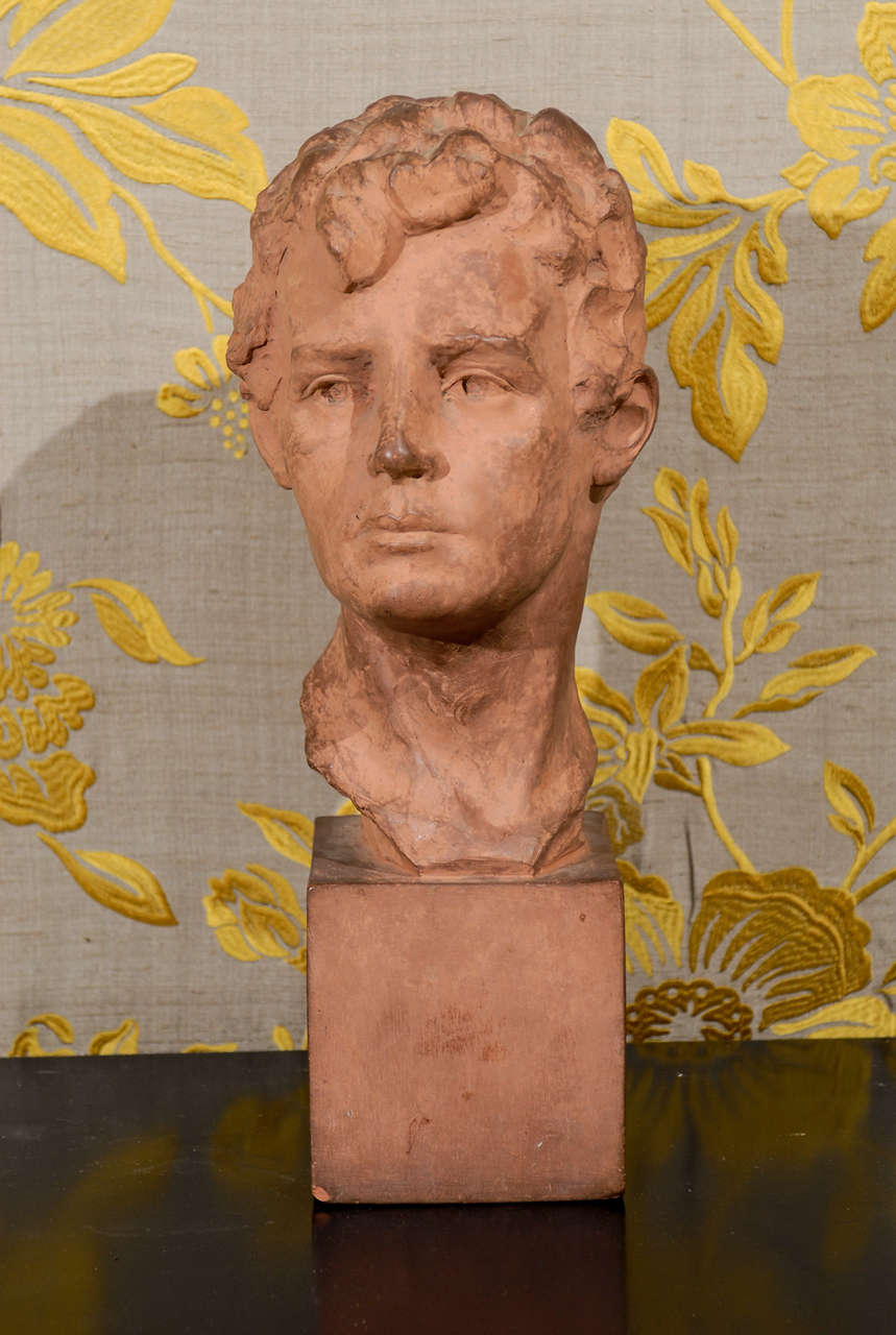 Bust in Terracotta Circa 1930
