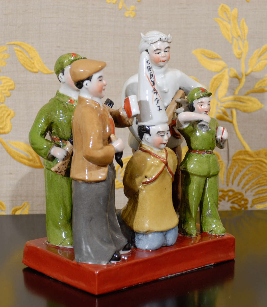 Chinese Figures in Porcelain Circa 1950 For Sale at 1stDibs