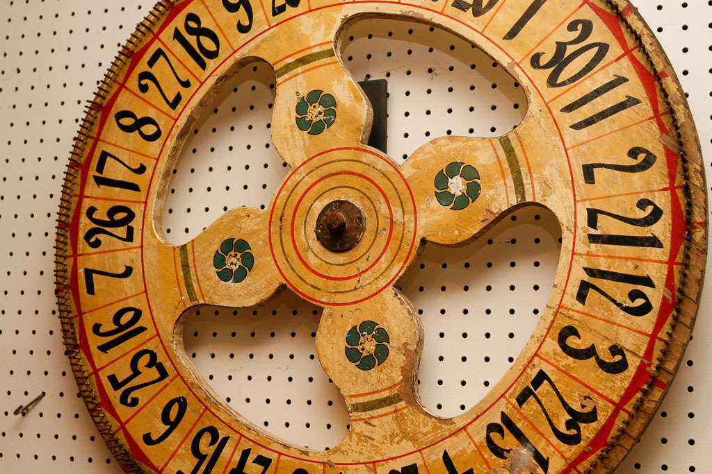 American Original H.C Evans Carnival Game Wheel