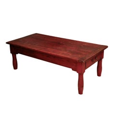 Antique French Pine Coffee Table