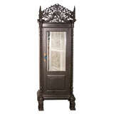 Carved Vitrine