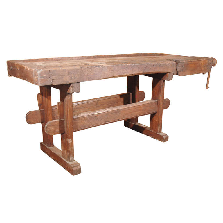 Antique Craftsman's Table