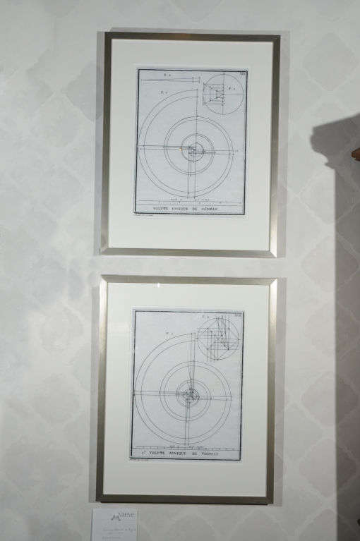 Architectural studies, Vignola- copperplate engraving on laid paper.  These are archival digital prints #1-4 of 174 on 300 gsm entrada paper<br />
Giacomo Barozzi da Vignola 1507-1573 Rouen/<br />
