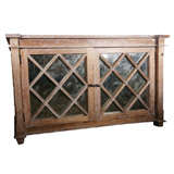 Mirrored Painted Beechwood Chest