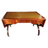 Leather Topped Partner Desk