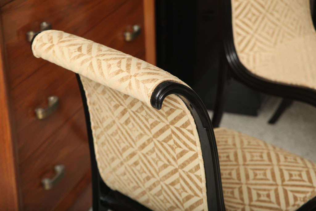 Rare Set of Eight Paul Frankl Skyscraper Dining Chairs In Excellent Condition For Sale In Hollywood, FL