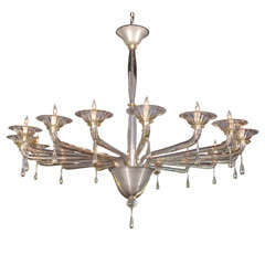 16 arm chandelier by Venini