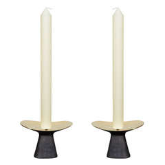 Werkstatte Carl Aubock Candle Holders