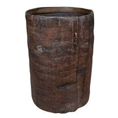 Antique 19th C. African bark container