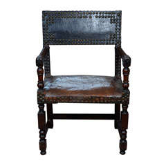 The 17th C. Spanish chair