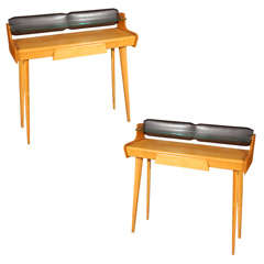 Pair of Italian Mid Century Vanities/Consoles by Carlo di Carli 1