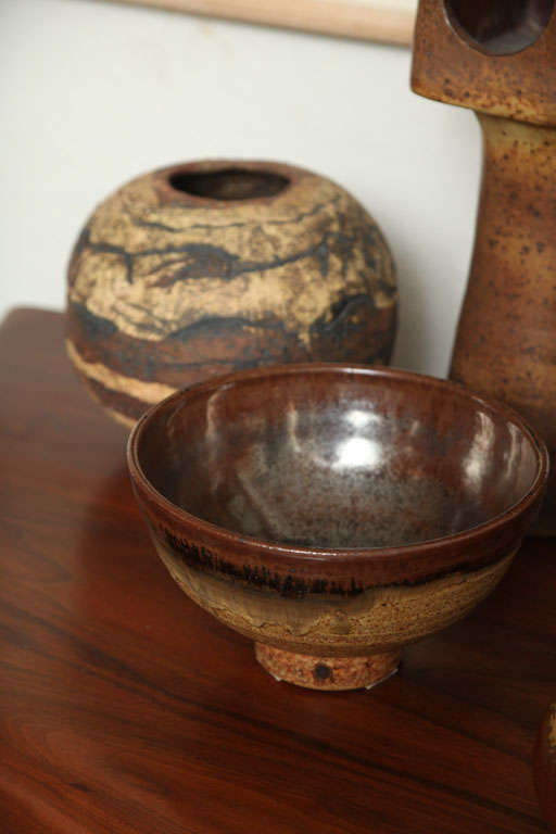 Stoneware Mid-Century Pottery Group