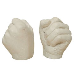 Richard Etts Plaster Candleholders