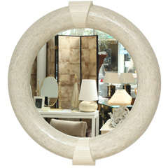 Massive Pieced Antler and Bone Mirror