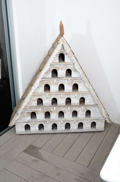 Antique birdhouse for any backyard or terrace