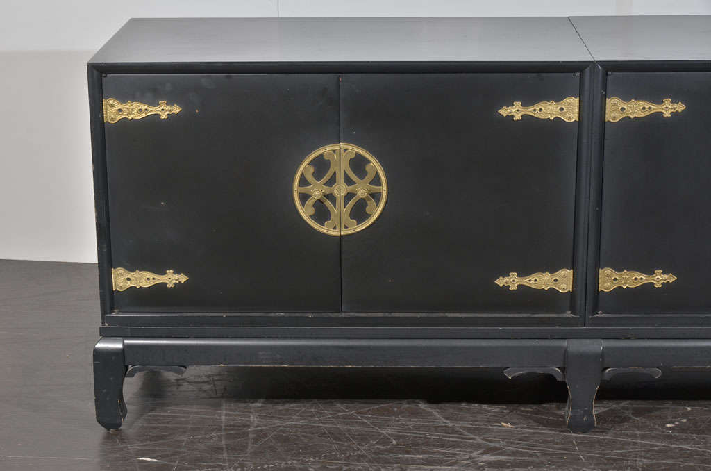 Brass Ming-Style Low Console