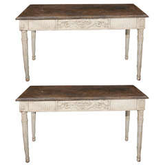 Italian carved console Table
