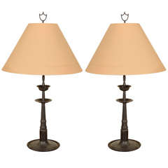 Vintage Pair Swedish Tablelamps
