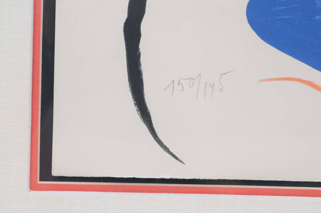 American Alexander Calder Lithograph