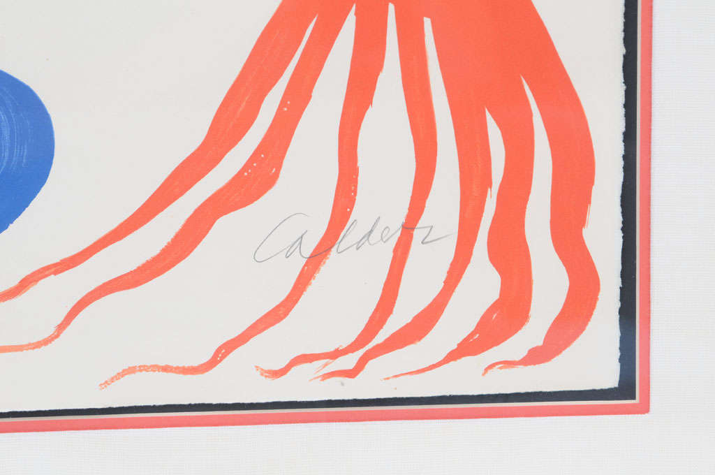 Alexander Calder Lithograph In Good Condition In West Palm Beach, FL