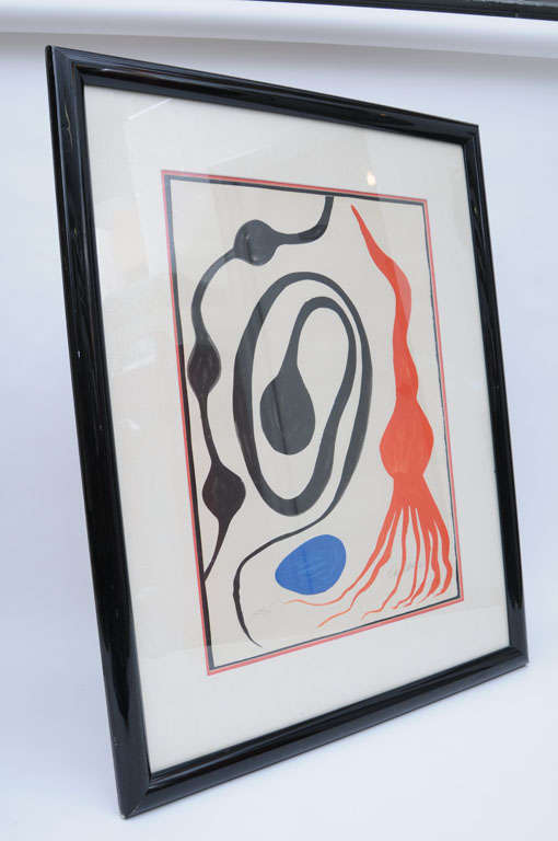 Alexander Calder Lithograph 2