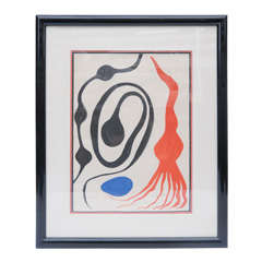 Lithographie d'Alexander Calder