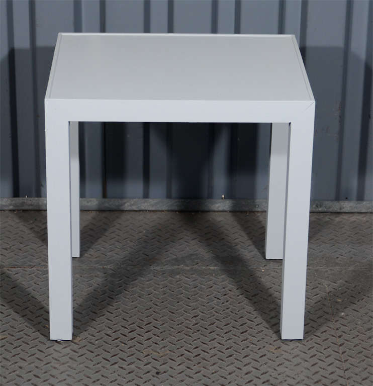 American blue-grey  oak side tables