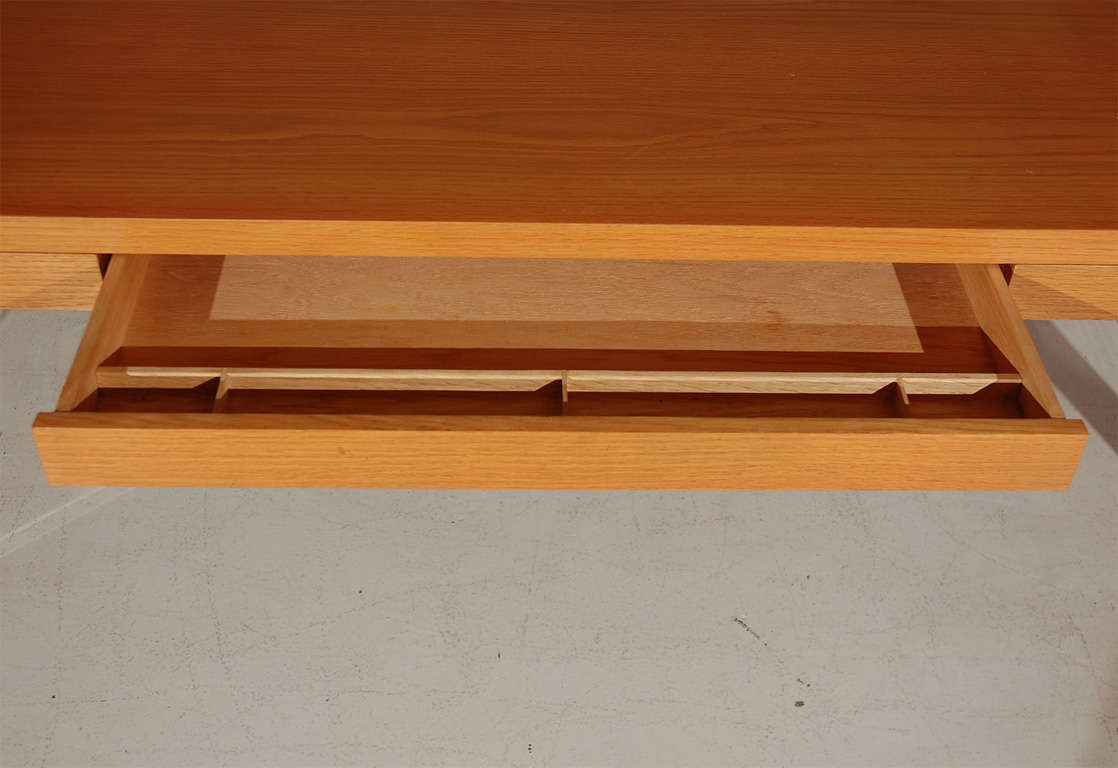 Chrome Executive Brueton Desk By J. Wade Beam