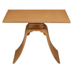 Oak Side Table by Paul Frankl for Brown Saltman