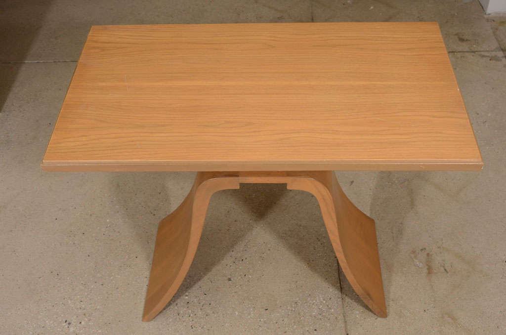 Oak Side Table by Paul Frankl for Brown Saltman 2
