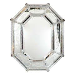 Gorgeous Venetian Octagonal Mirror