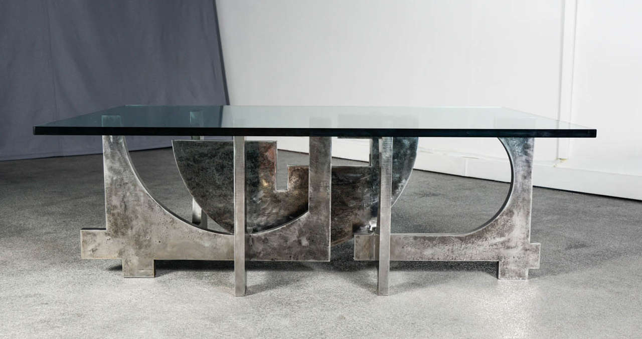 Artist Marino di Teana Sculptural Low Table, 1974